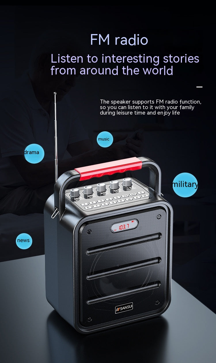 Square Audio High-power Portable Subwoofer
