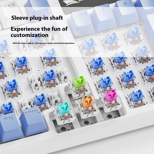 Wired With Knob E-sports Games Notebook Computer Mechanical Keyboard