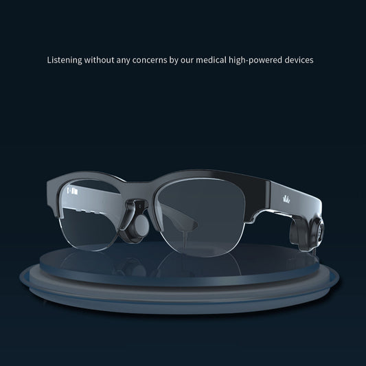 Smart Glasses Type Bone Conduction Hearing Aids