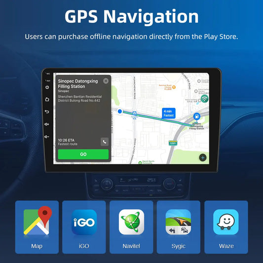 Dsp Carplay Android Screen Car Radio Head Unit