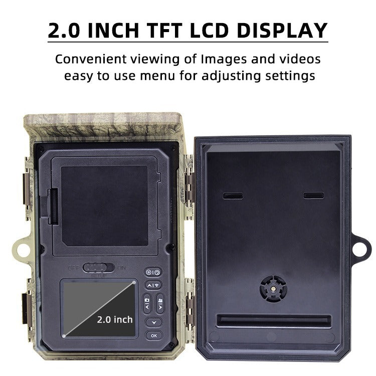 Outdoor Waterproof Infrared Animal Camera 4K HD Sensor