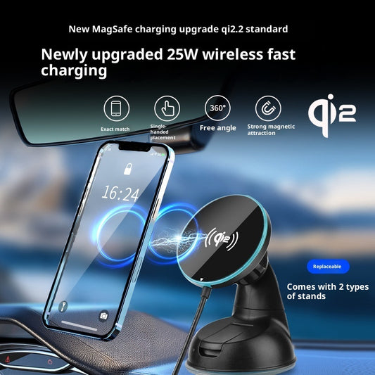 25W wireless fast charging car mount