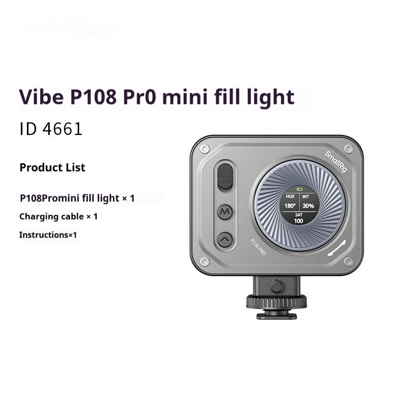 Two-color Temperature Mini Circle Light