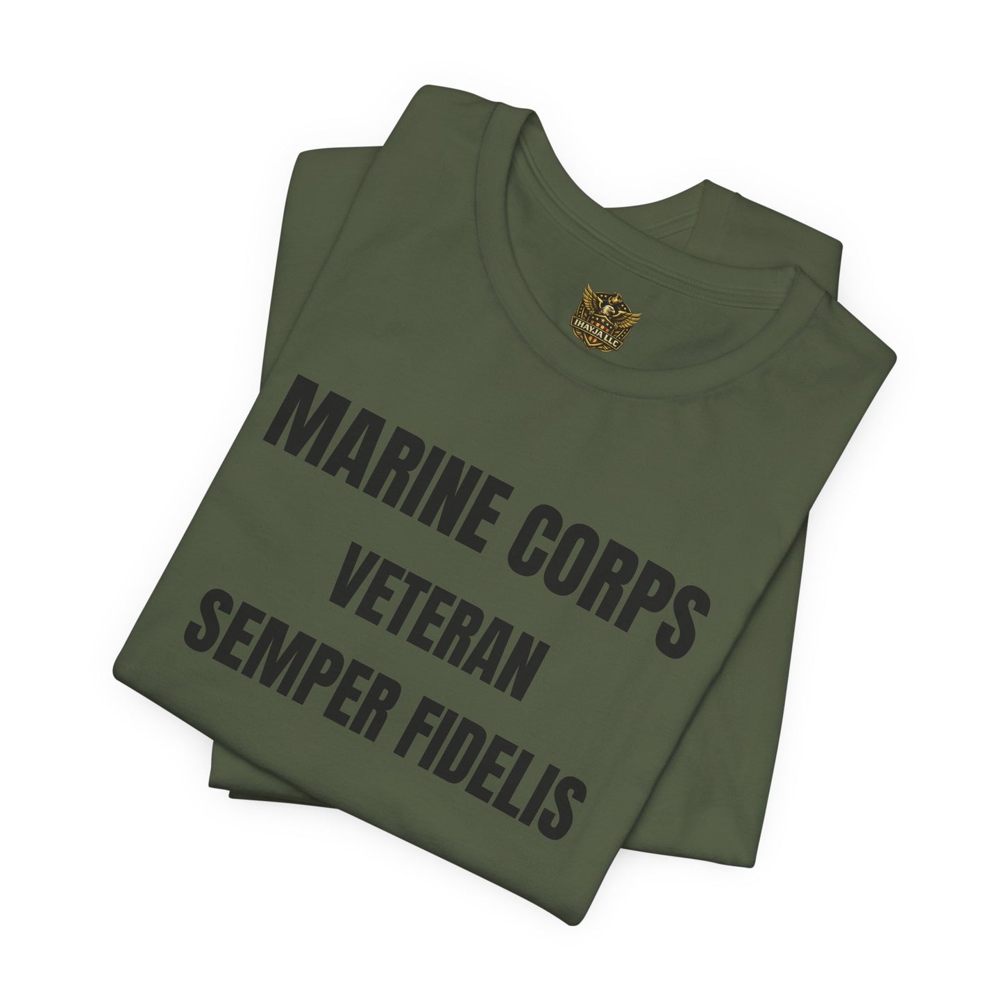 Marine Corps Veteran Devil Dog Shirt | Semper Fidelis USMC T-Shirt | Marine Veteran Gift | Military Pride Tee