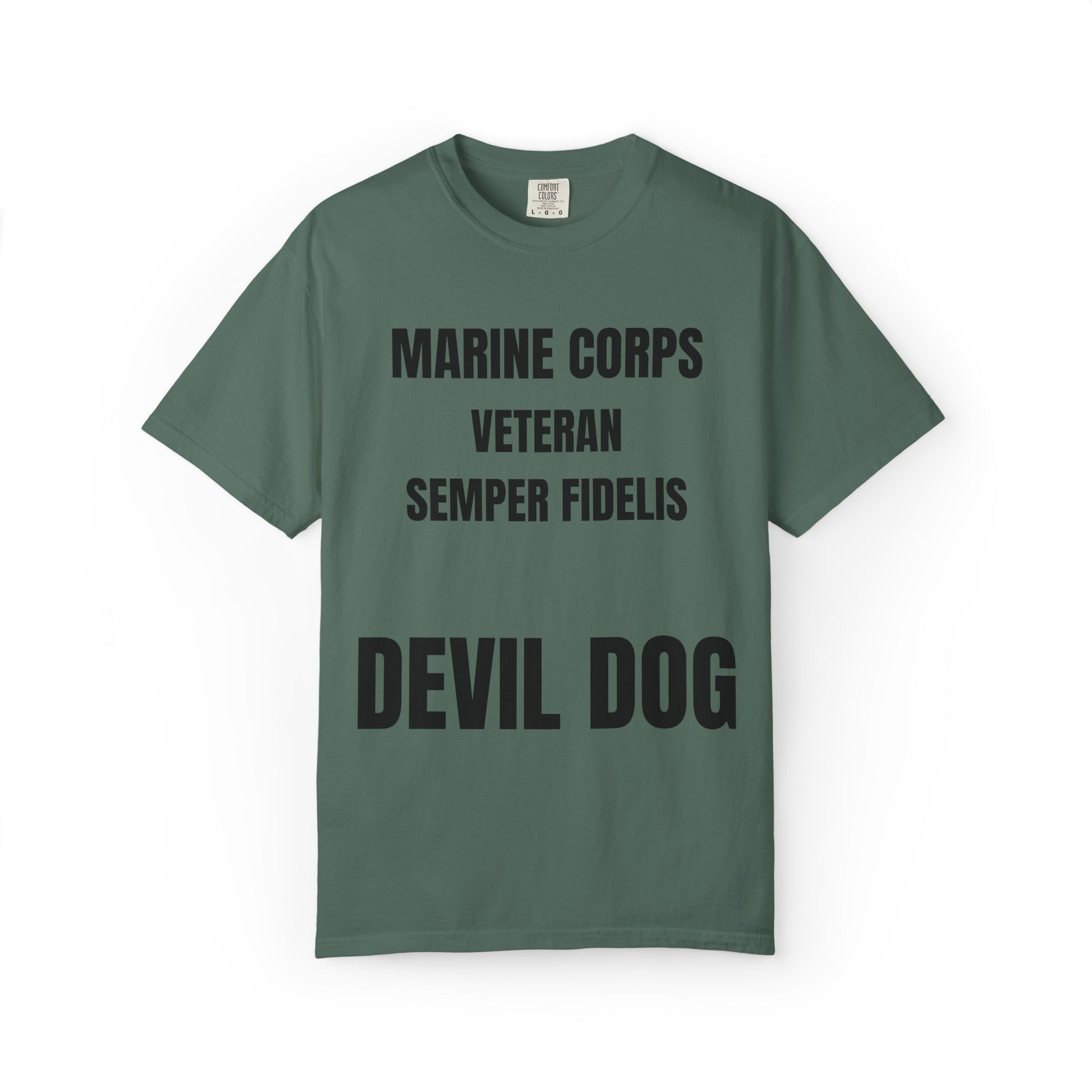 Marine Corps Veteran Devil Dog Shirt