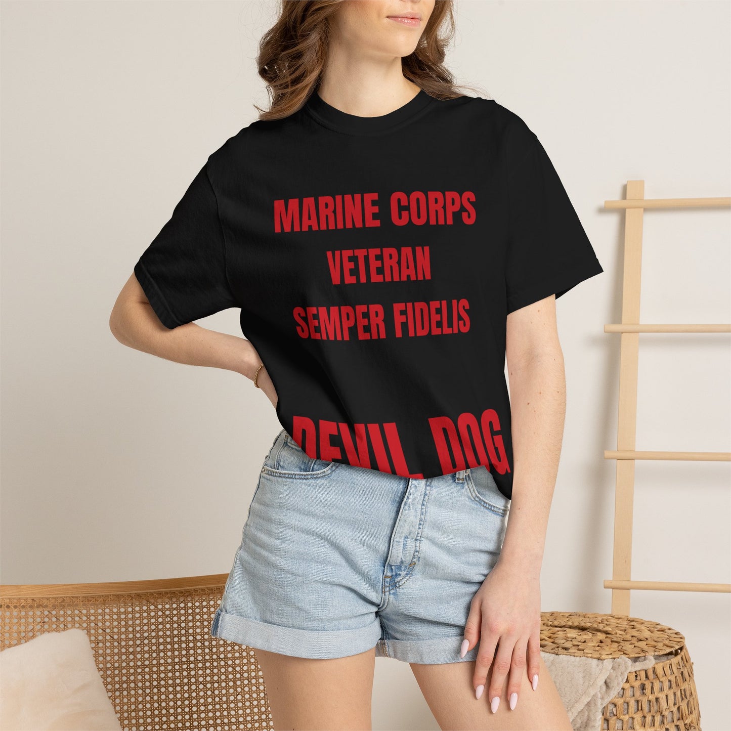 Marine Corps Veteran Devil Dog Shirt