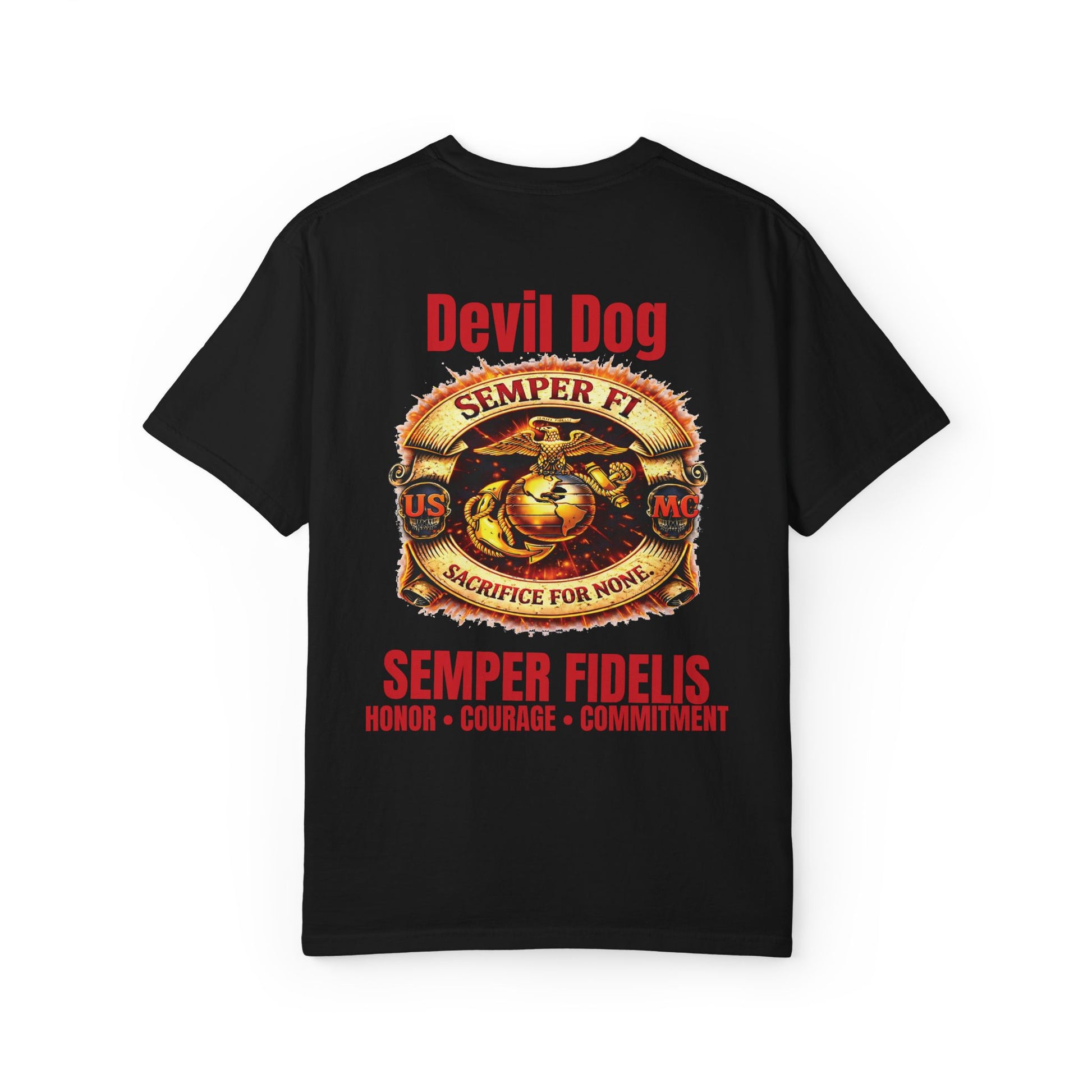 Marine Corps Veteran Devil Dog Shirt