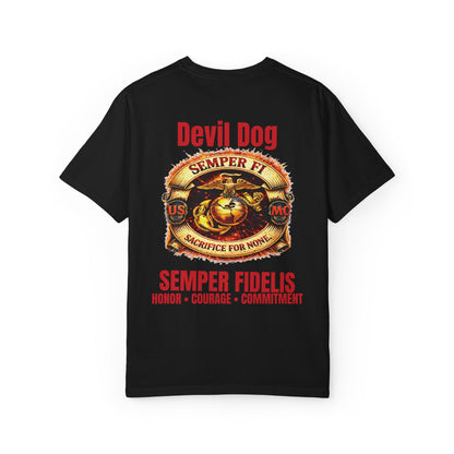 Marine Corps Veteran Devil Dog Shirt