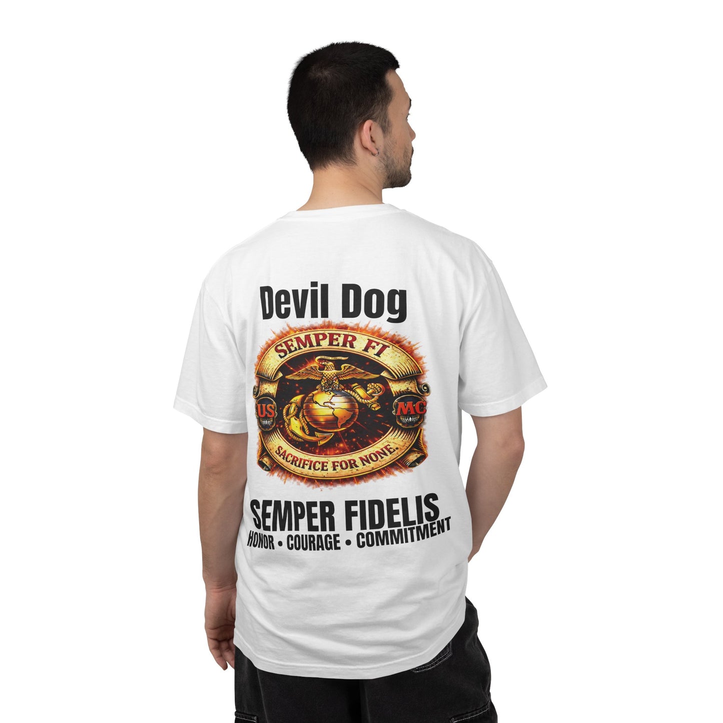 Marine Corps Veteran Devil Dog Shirt