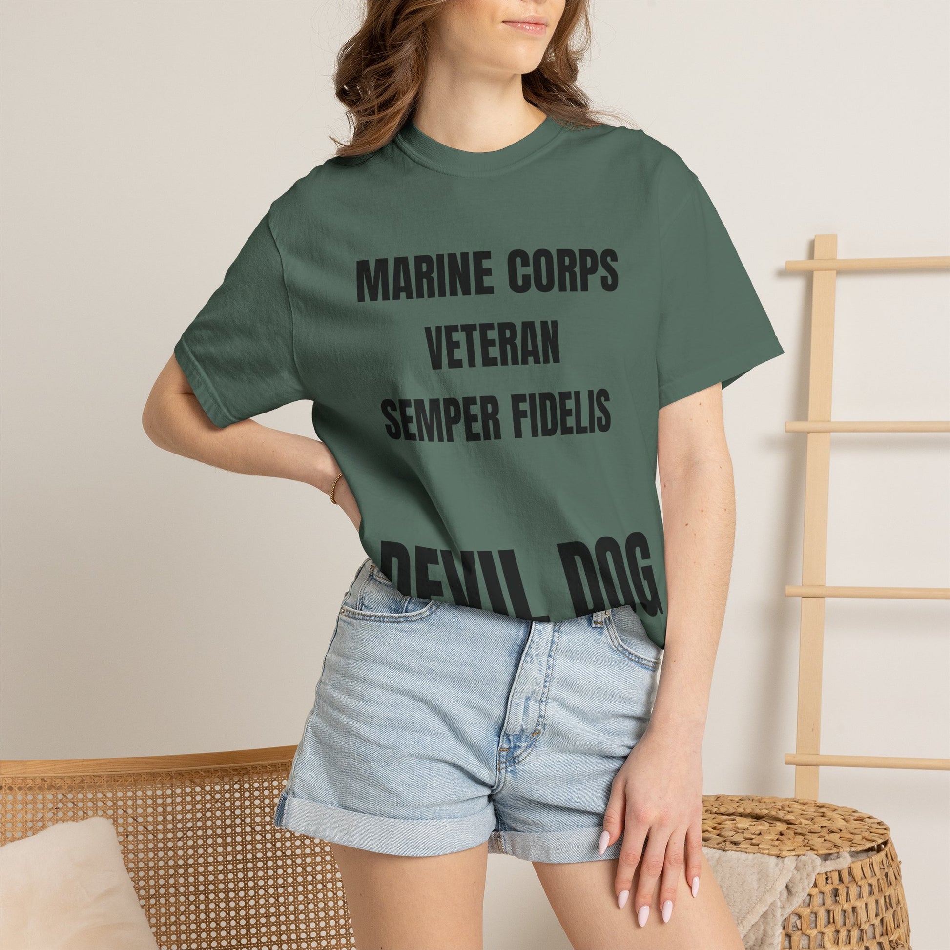 Marine Corps Veteran Devil Dog Shirt