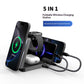5-in-1 Multifunctional Wireless Charging Station With A Foldable Magnetic Holder For Your Desk