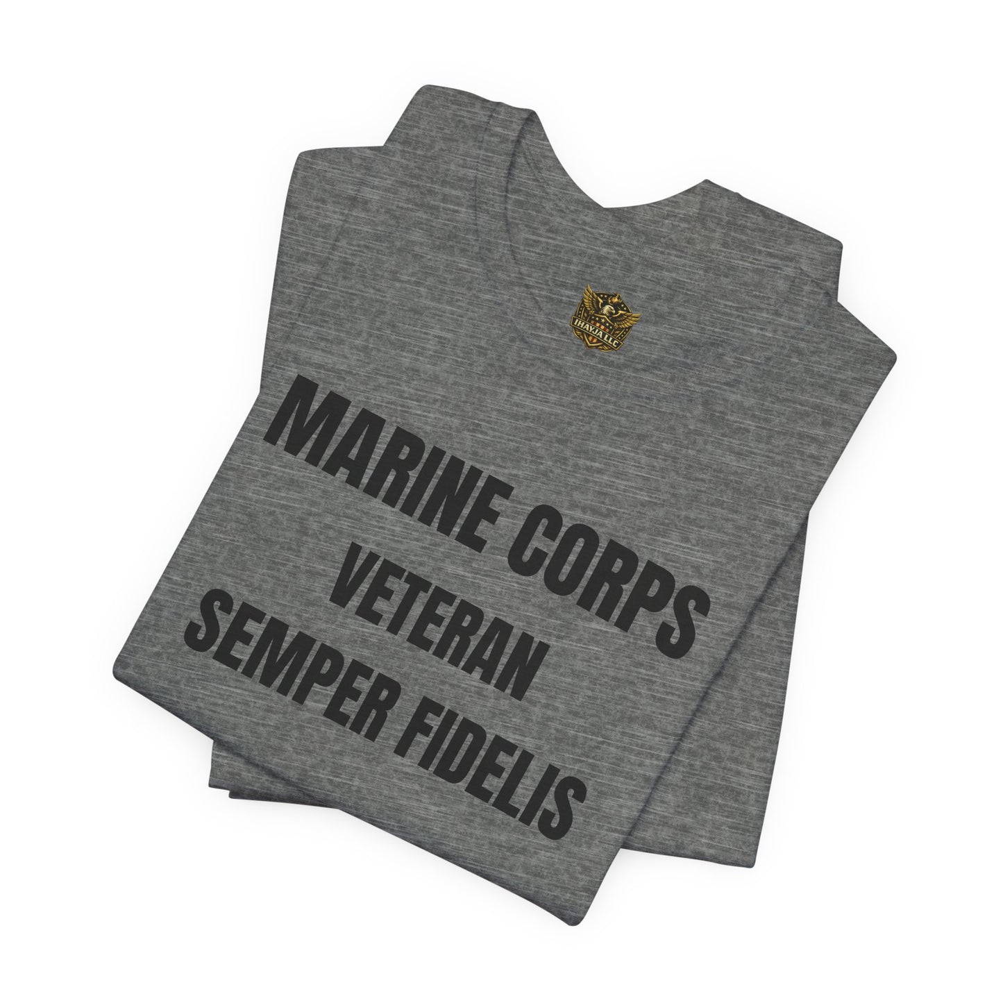 Marine Corps Veteran Devil Dog Shirt | Semper Fidelis USMC T-Shirt | Marine Veteran Gift | Military Pride Tee