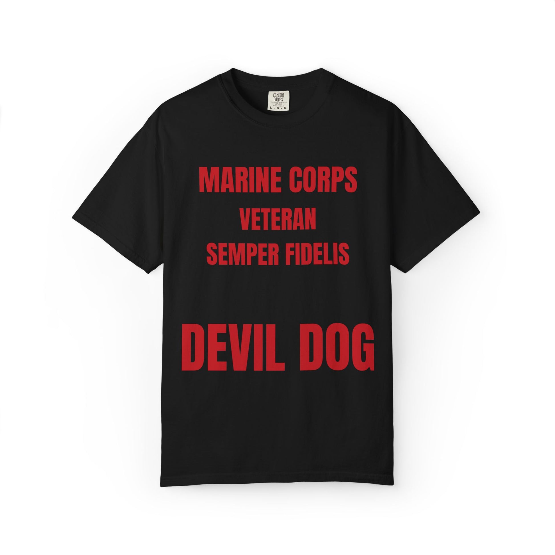  Marine Corps Veteran Devil Dog Shirt
