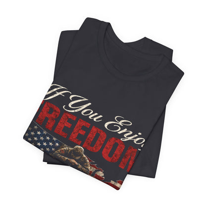 If You Enjoy Freedom Thank a Retired Marine T-Shirt