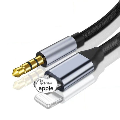 Lightning To 35 Male AUX Audio Cable Adapter Cable