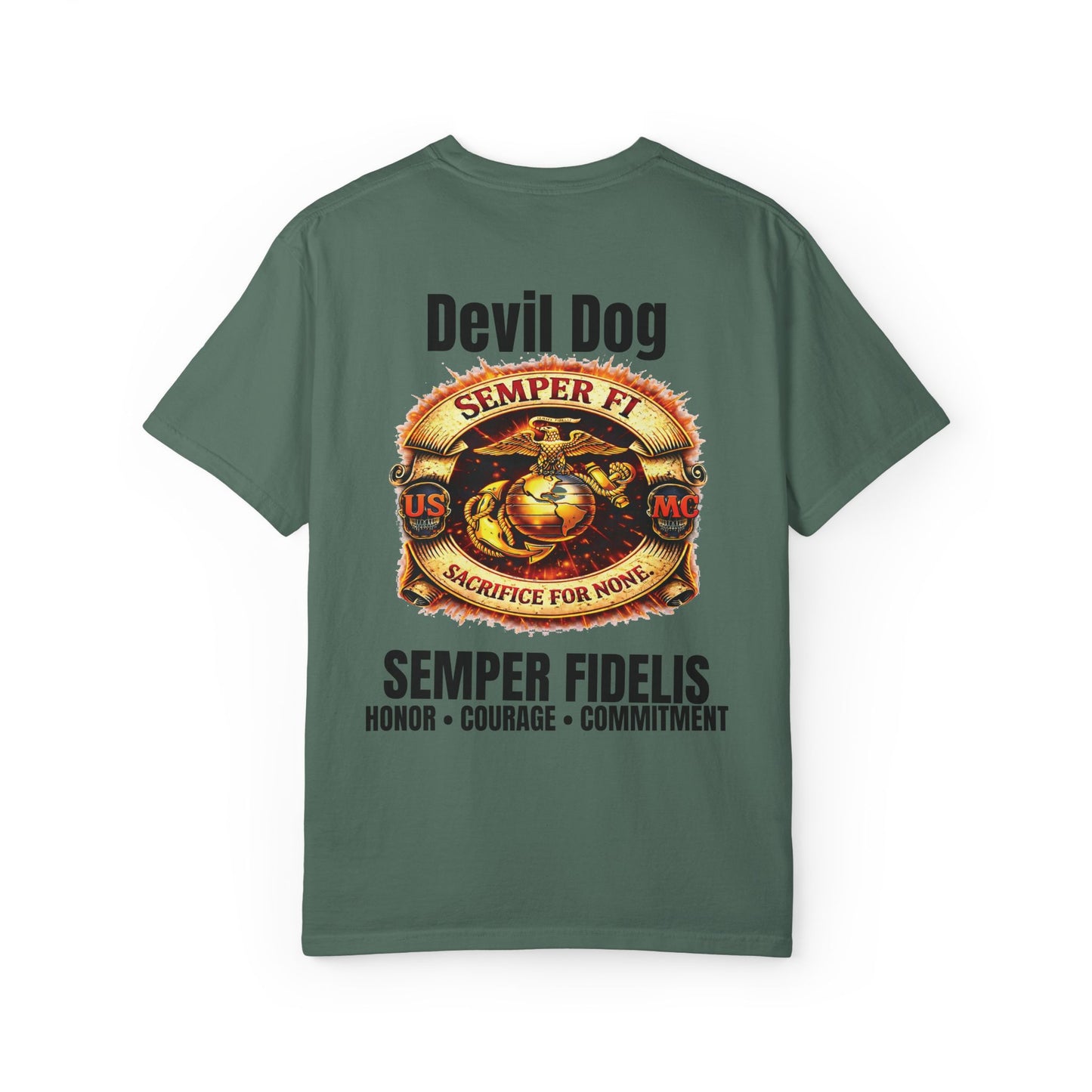 Marine Corps Veteran Devil Dog Shirt