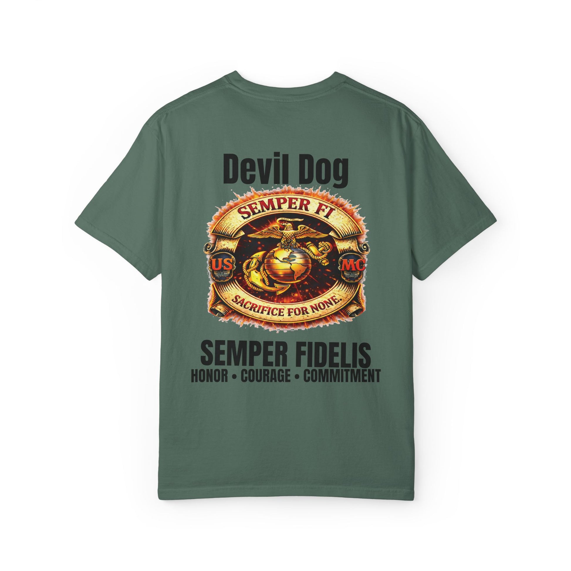 Marine Corps Veteran Devil Dog Shirt