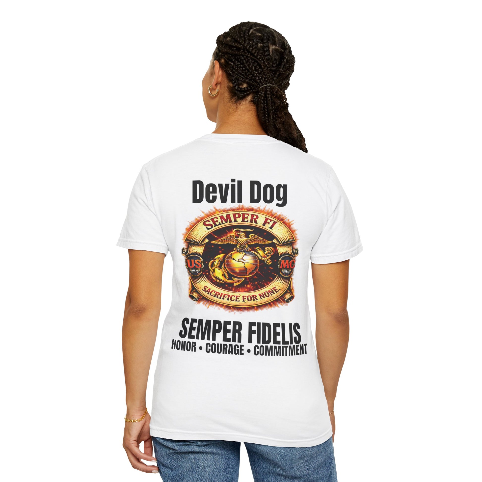 Marine Corps Veteran Devil Dog Shirt