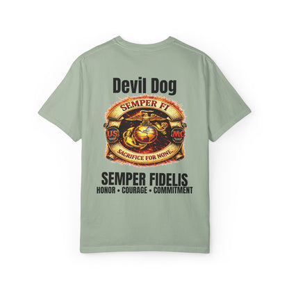 Marine Corps Veteran Devil Dog Shirt