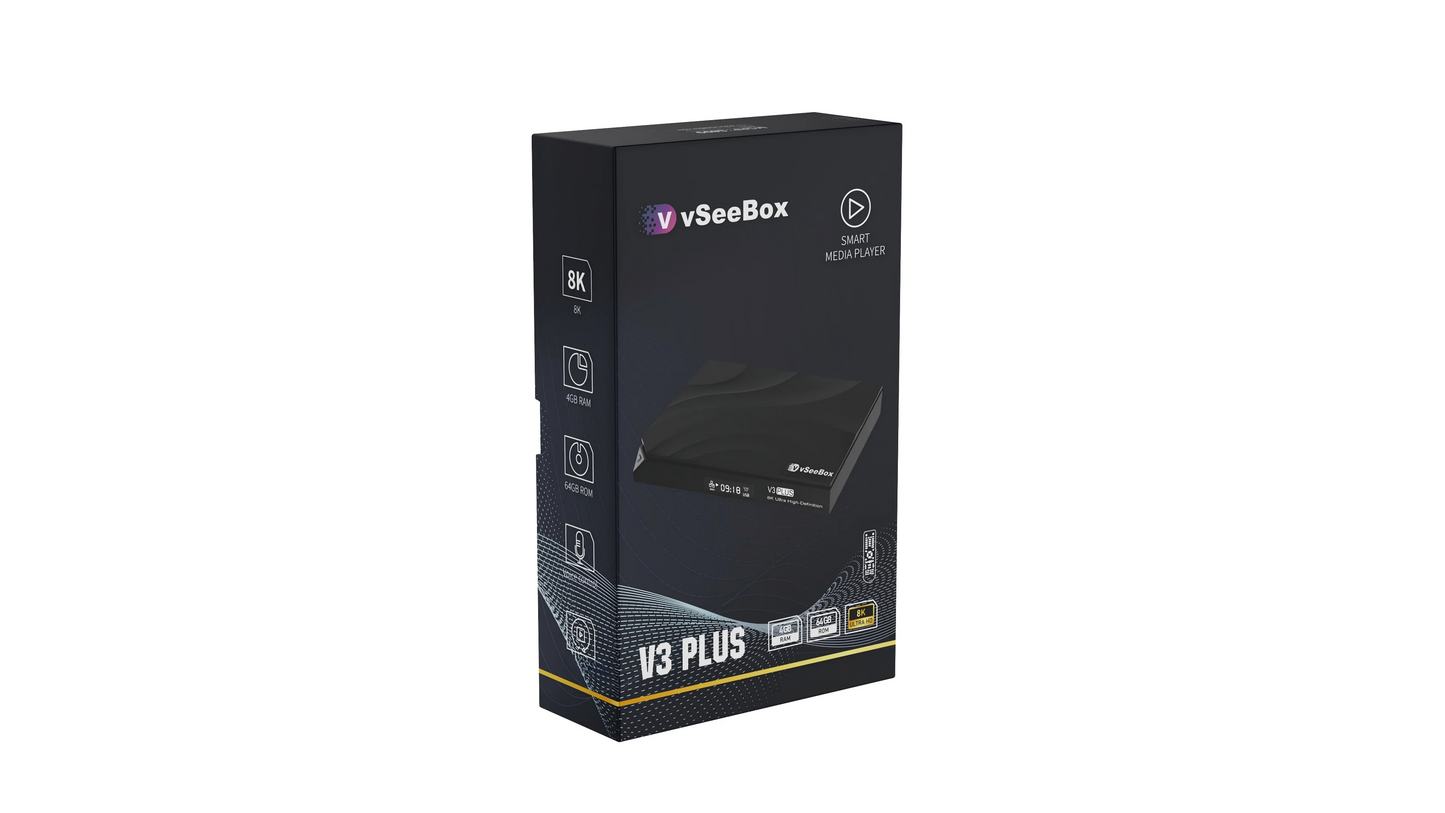 Vseebox V3 Plus 4GB + 64GB Smart Box