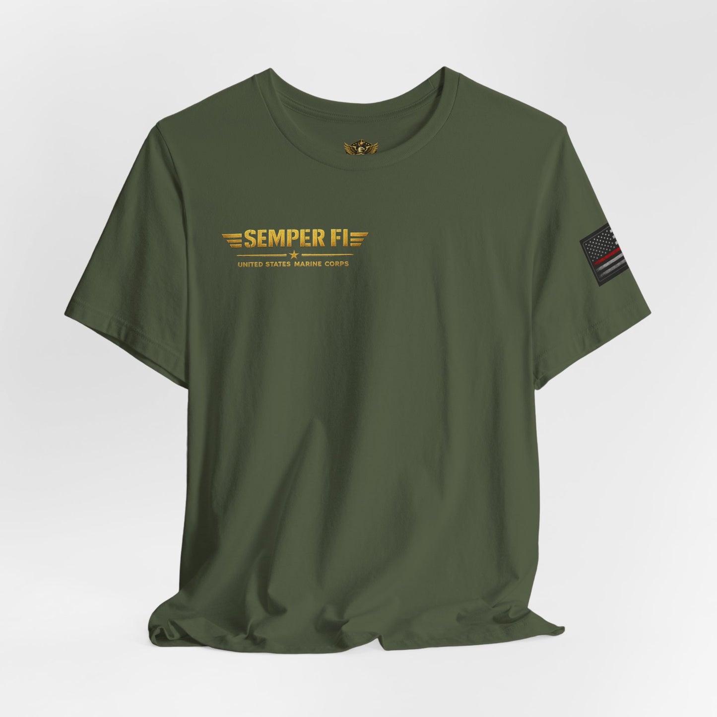 USMC Collecting Souls Since 1775 Shirt | Semper Fi Marine Corps Veteran T-Shirt | Military Green USMC Tee