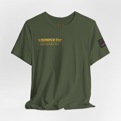 USMC Collecting Souls Since 1775 Shirt | Semper Fi Marine Corps Veteran T-Shirt | Military Green USMC Tee
