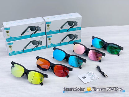 AI Smart Translation Bluetooth Earphone Glasses