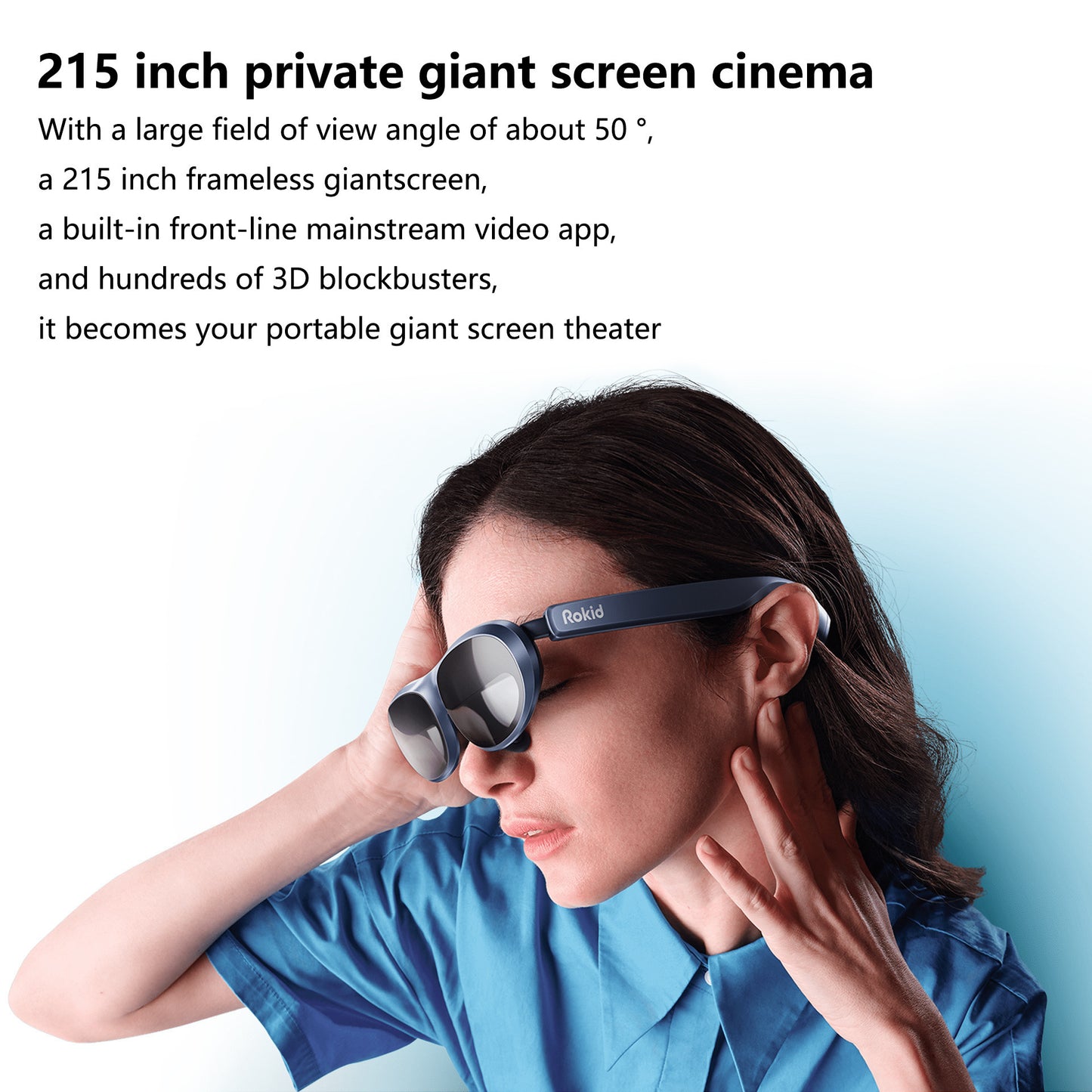 Rokid Max Smart AR Glasses 3D Game Viewing Equipment