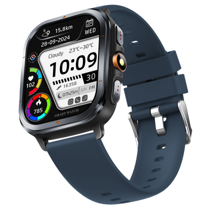 2025 Military Smartwatch For Men Bulit-in GPS