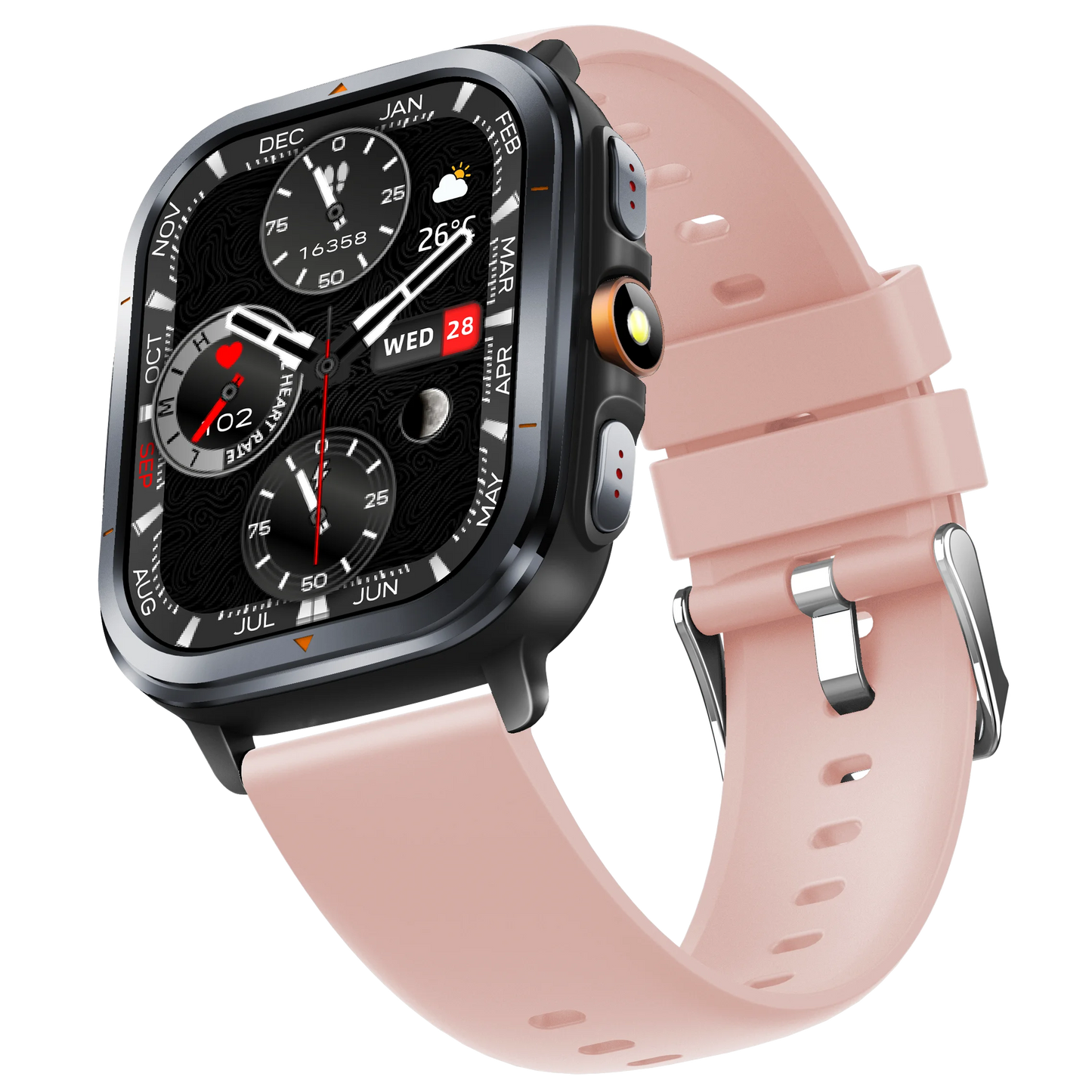 2025 Military Smartwatch For Men Bulit-in GPS