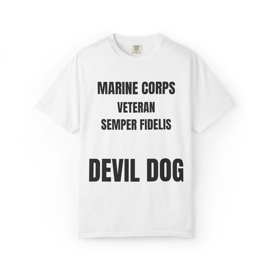 Marine Corps Veteran Devil Dog Shirt