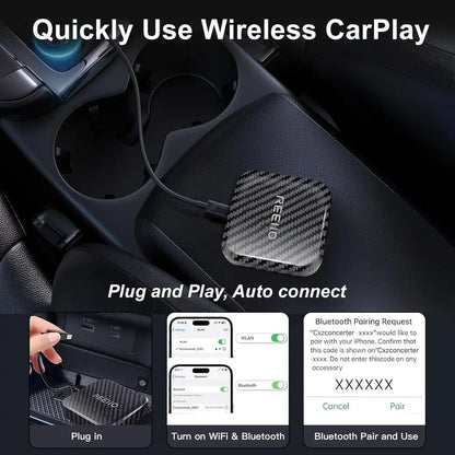 Wireless CarPlayBox with Netflix