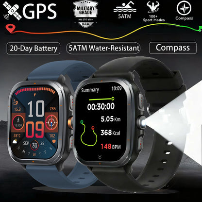 New Military Smart Watches Bulit-in GPS