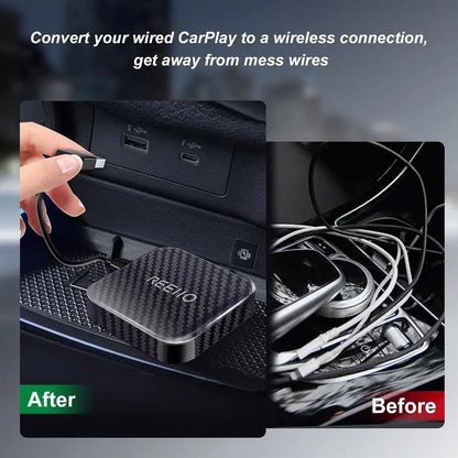 Wireless CarPlayBox with Netflix