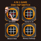 Super Tic-Tac-Toe 4-in-1 Memory Training Handheld Game Console