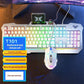 Mechanical Feeling Wired Key Mouse Headset Bundle