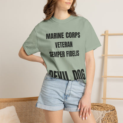 Marine Corps Veteran Devil Dog Shirt