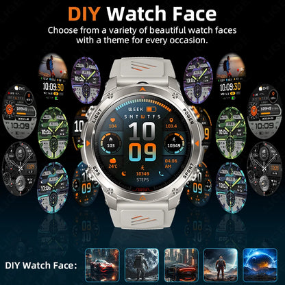 LIGE Rugged GPS Track Smart Watch