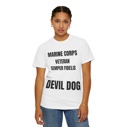 Marine Corps Veteran Devil Dog Shirtv