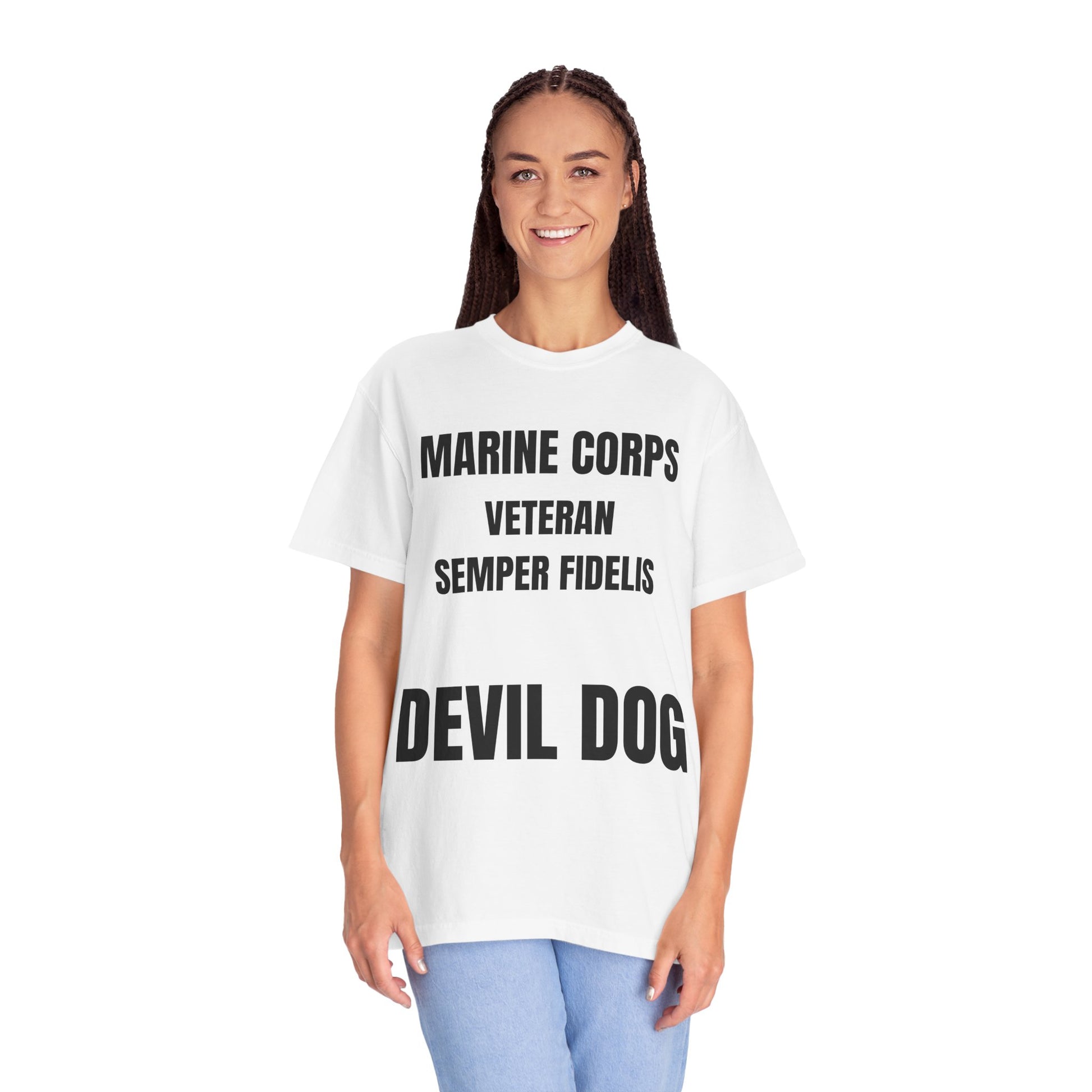 Marine Corps Veteran Devil Dog Shirt