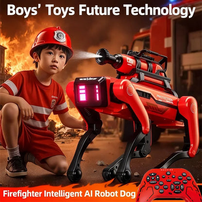 AI Robot Dog Intelligent Firefighting Robot