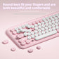 Dual-mode Wireless Bluetooth Mute Portable Keyboard