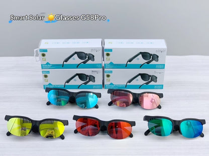 AI Smart Translation Bluetooth Earphone Glasses