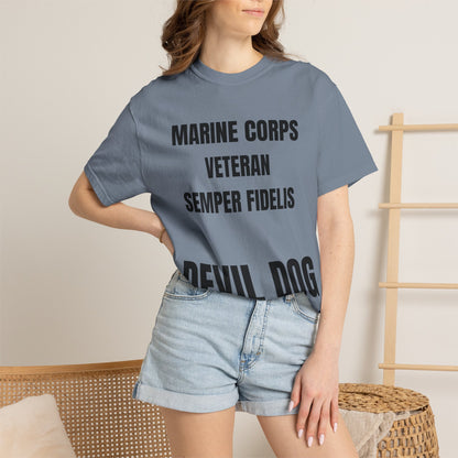 Marine Corps Veteran Devil Dog Shirt