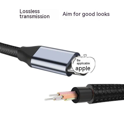 Lightning To 35 Male AUX Audio Cable Adapter Cable