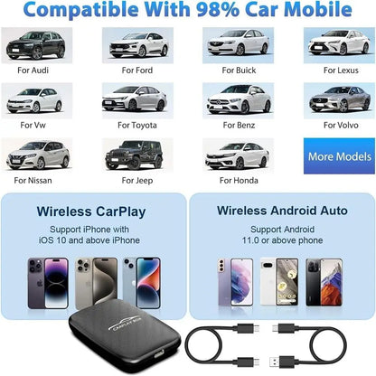 Wireless Carplay and Android Auto Dongle Support