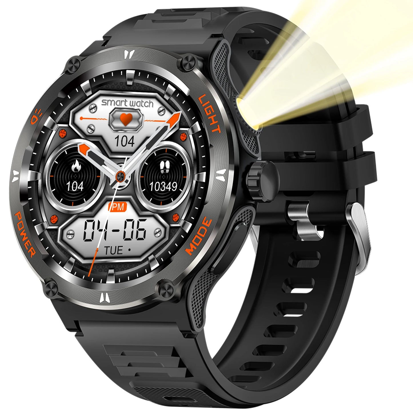 EIGIIS Military Smart Watch for Men