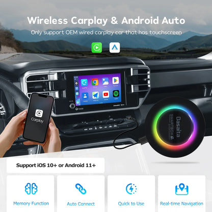 STLFDasaita CarPlay Ai Box 8GB+128GB CarSmart Box