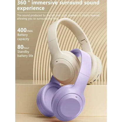 Wireless Bluetooth 5.3 Headphones Over Ear HIFI Stereo Headsets
