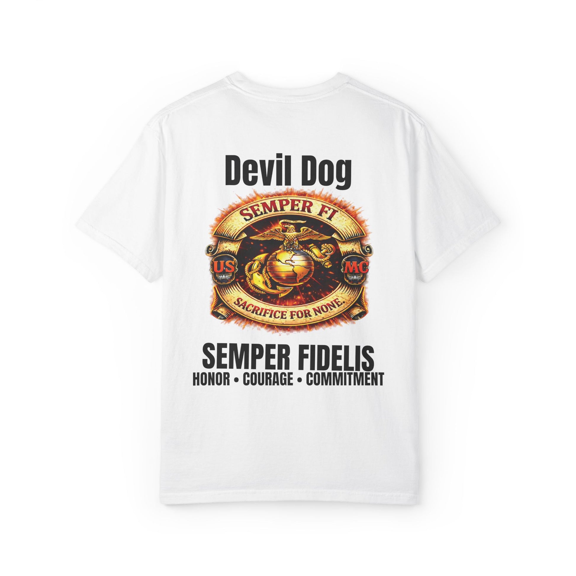 Marine Corps Veteran Devil Dog Shirt